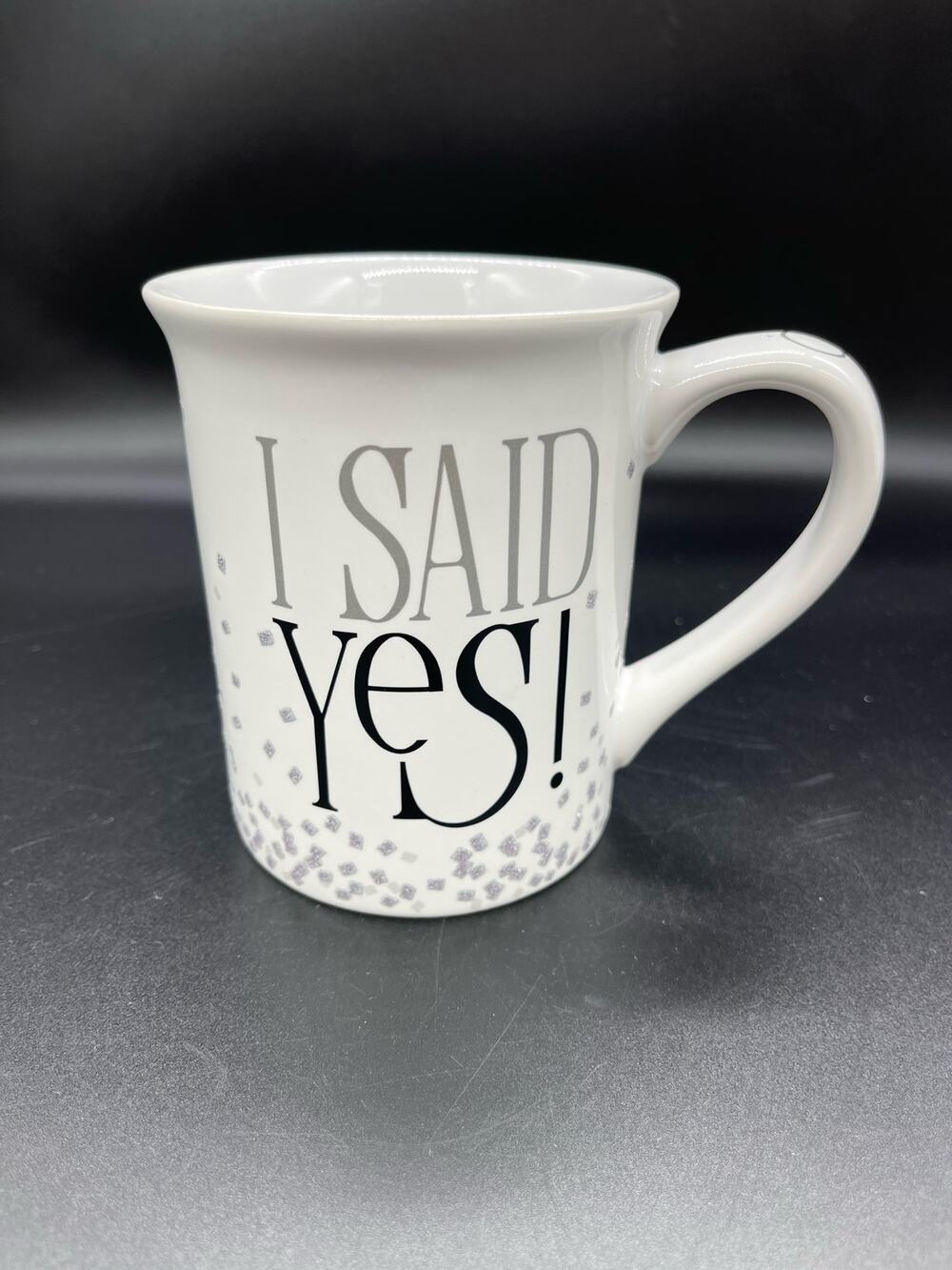 Engaged Engagement Ring Mug Our name is Mud Does this ring make me look engaged
